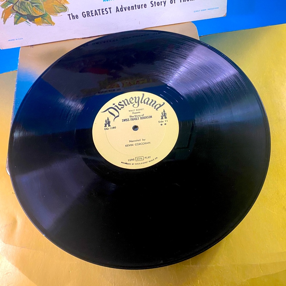 Walt Disney’s Swiss Family Robinson Disneyland Vintage Vinyl Record DQ-1280 12” - Picture 14 of 15